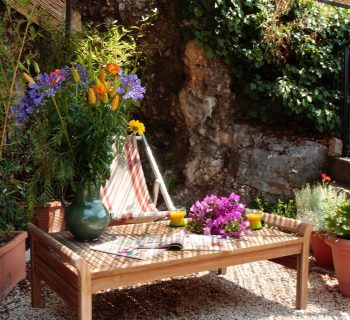 Terrasse ombragée